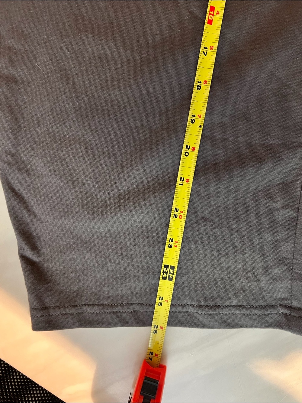 Women’s Gray Cotton Capri Pants 4X Plus Size Drawstring Pockets - Picture 6 of 6